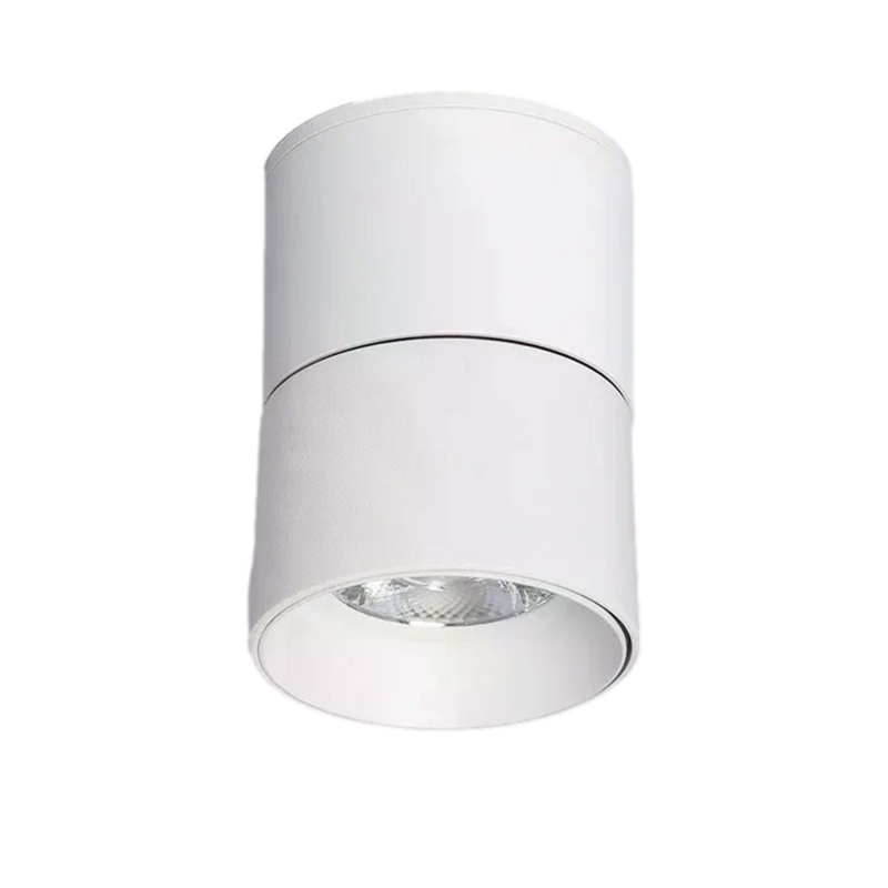 Lampa punktowa Biała 7W Spot LED 4000-4500K Abruzzo Romeo 10x7cm ABR-LPR-7W-B-NW